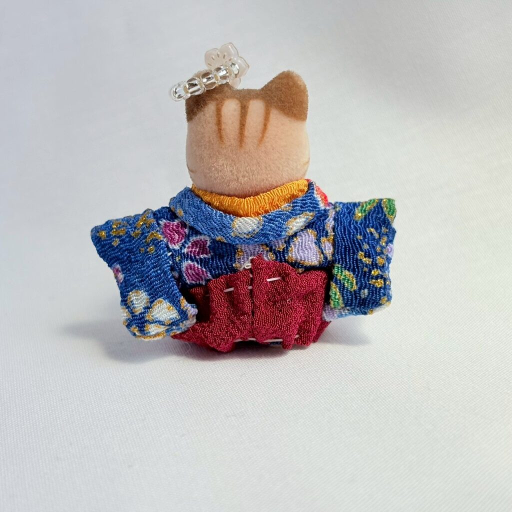 Ensemble Hakama bébé 3 pièces B fait main