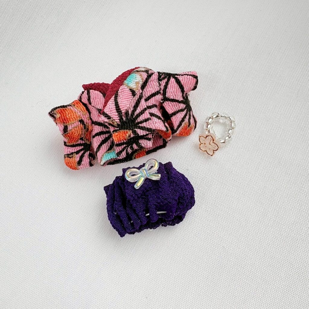 Baby Hakama 3-Piece Set D Handmade