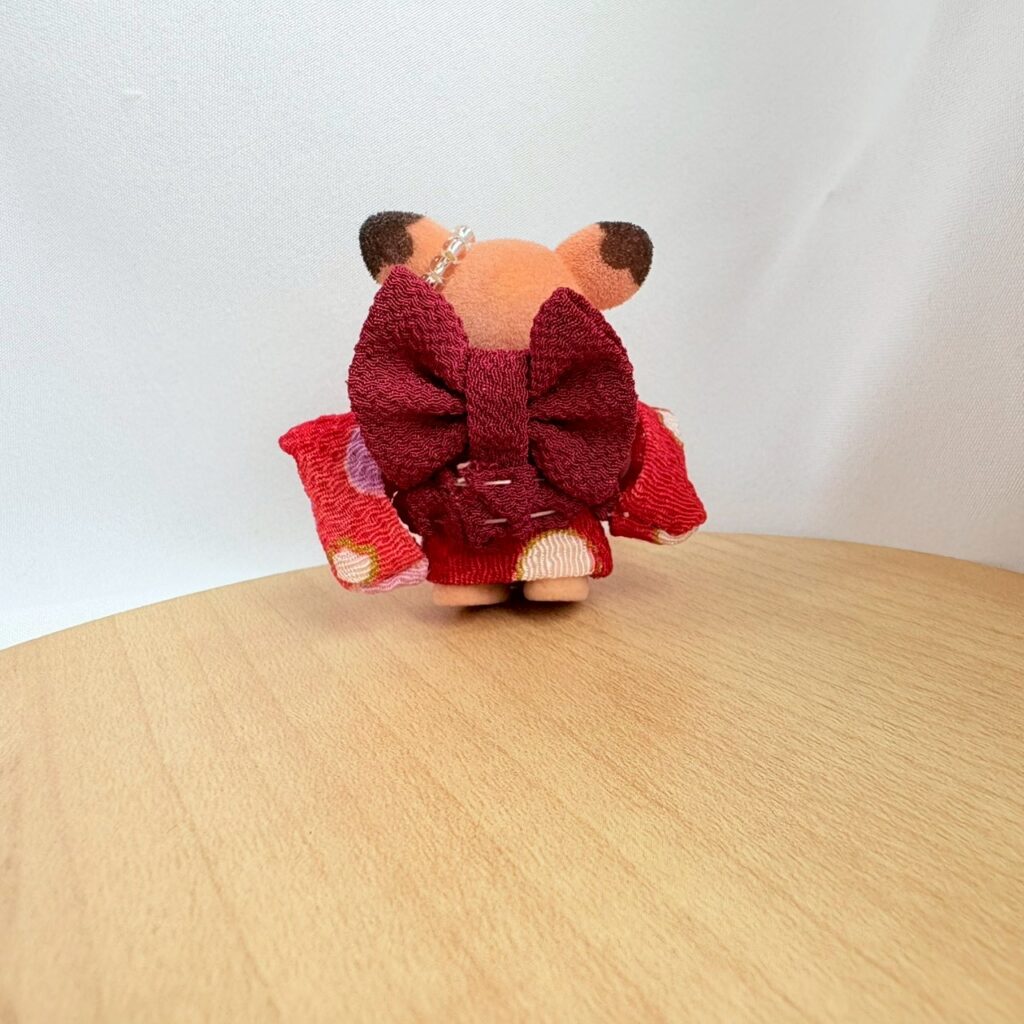 Baby Kimono Set Red 2 Handmade