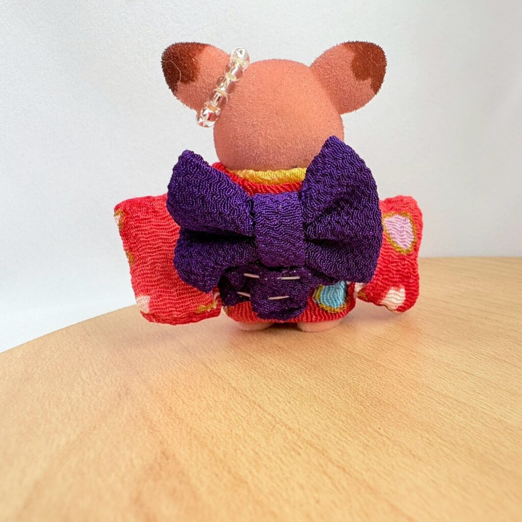 Baby Kimono Set Red 3 Handmade