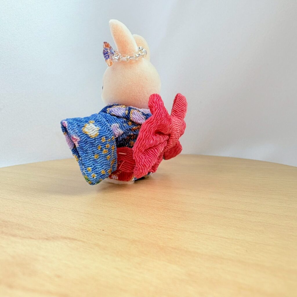 Baby Kimono Set Blue Handmade