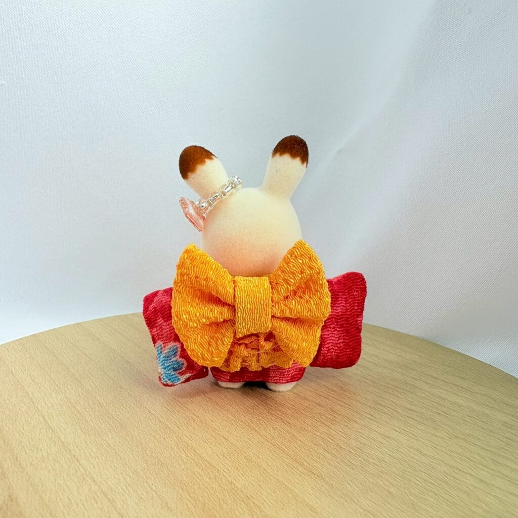 Baby Kimono Set Red 1 Handmade