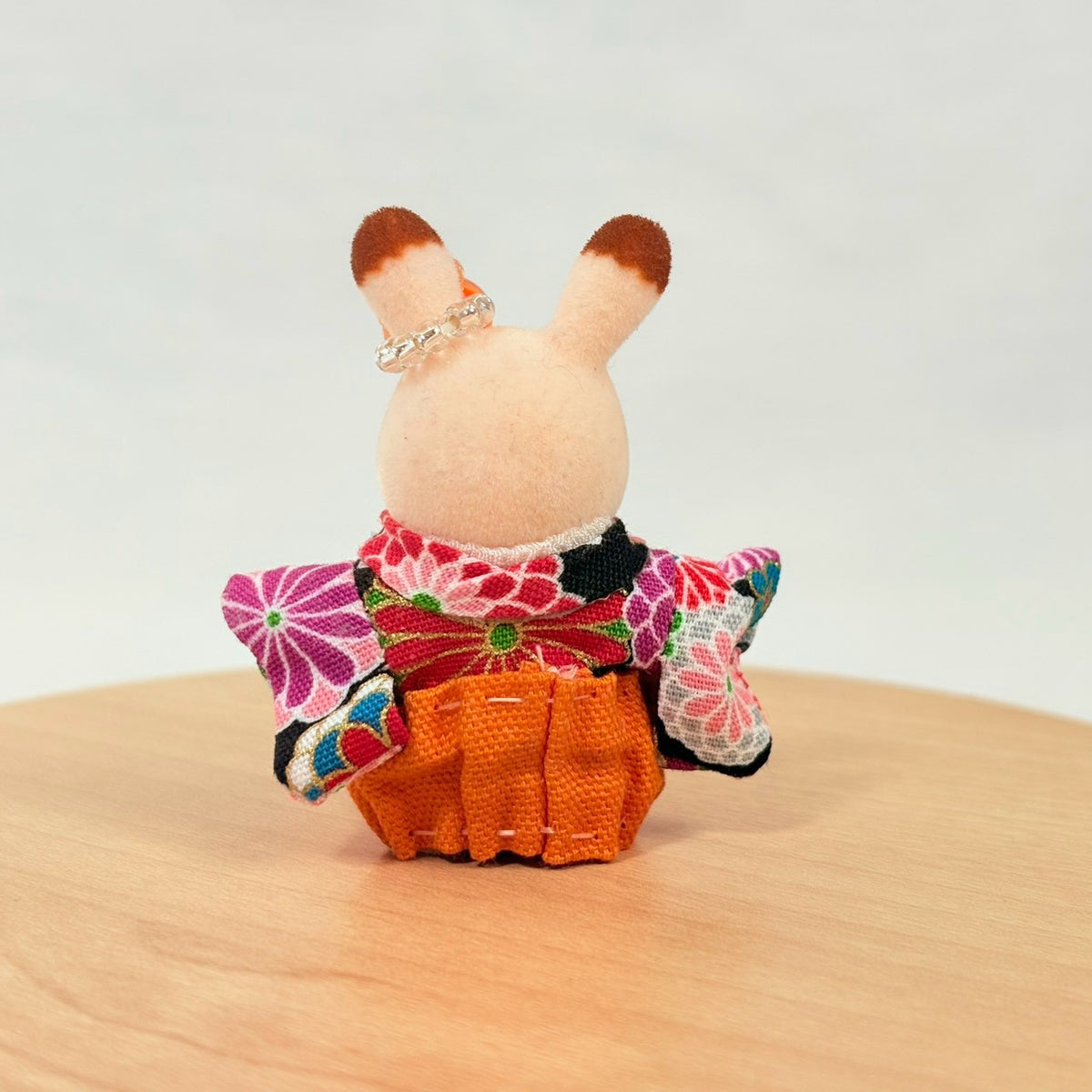 Halloween Kimono for the baby Orange Handmade