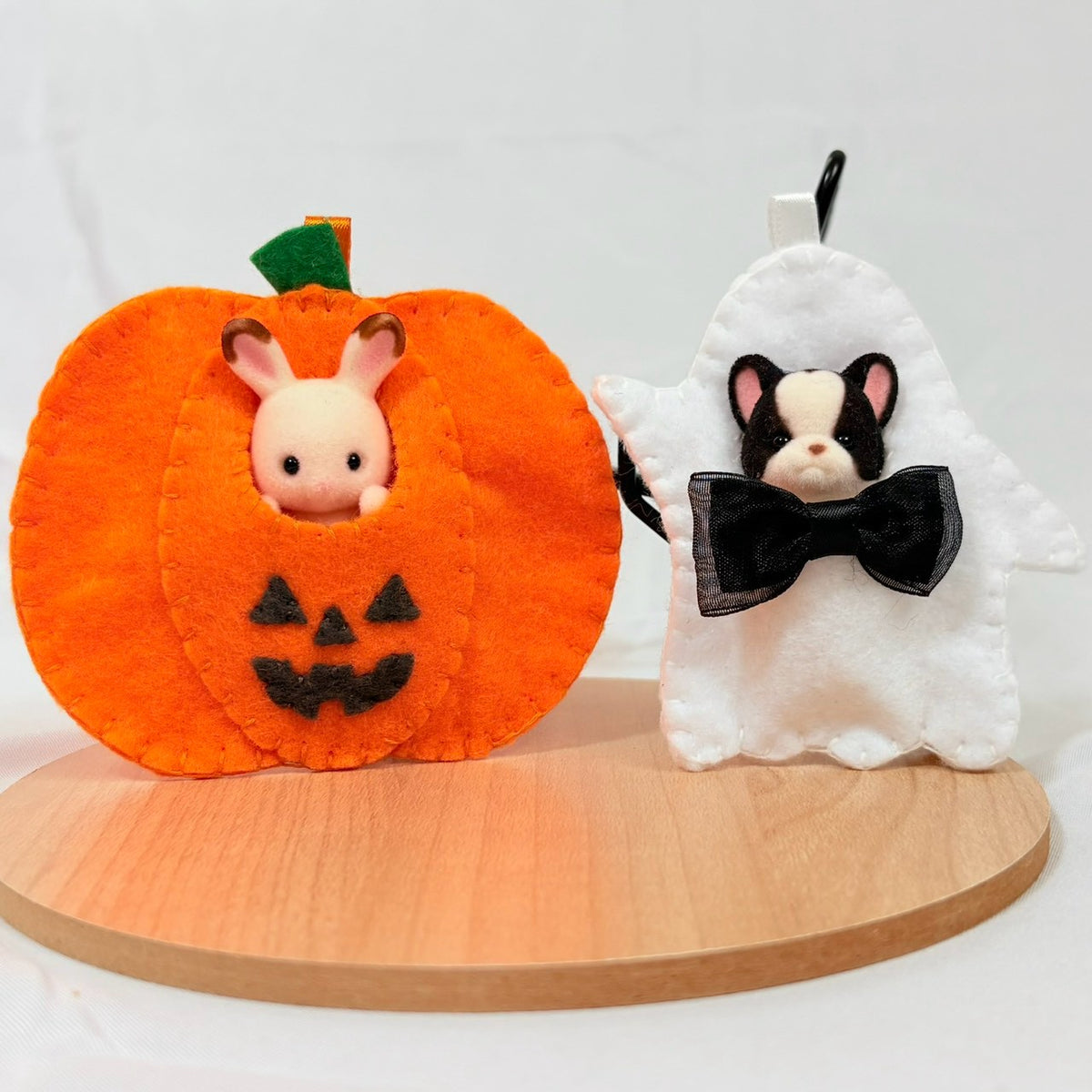 Ghost and Pumpkin Costume Handmade