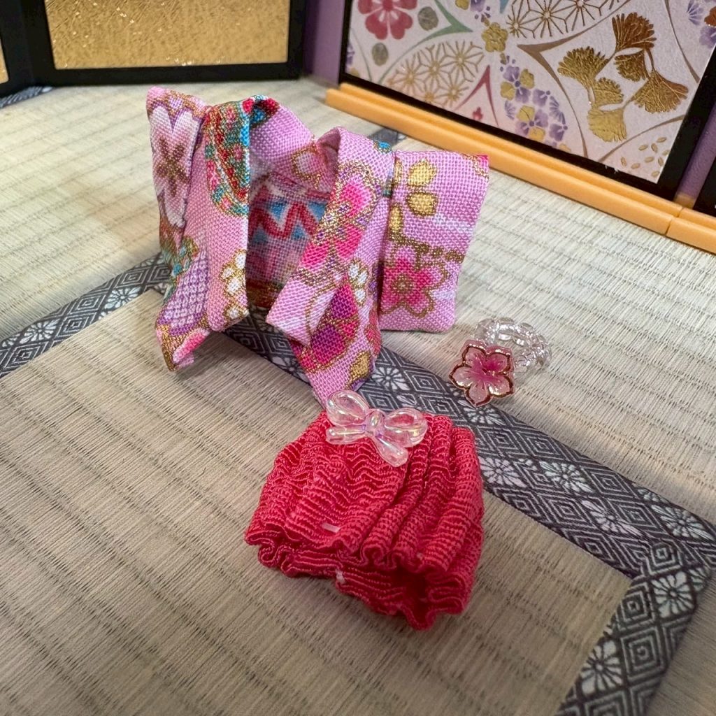Baby Hakama Ensemble 3 pièces B fait main