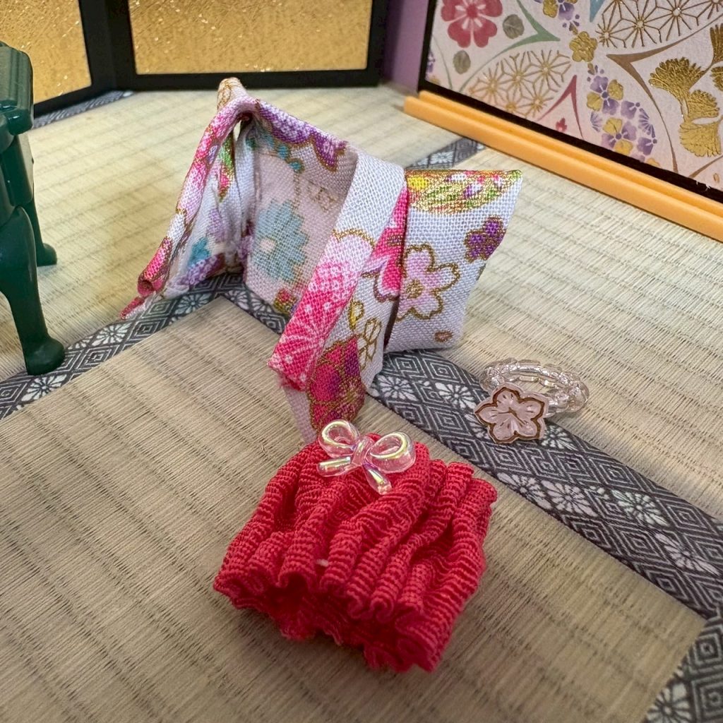 Baby Hakama 3-Piece set C Handmade
