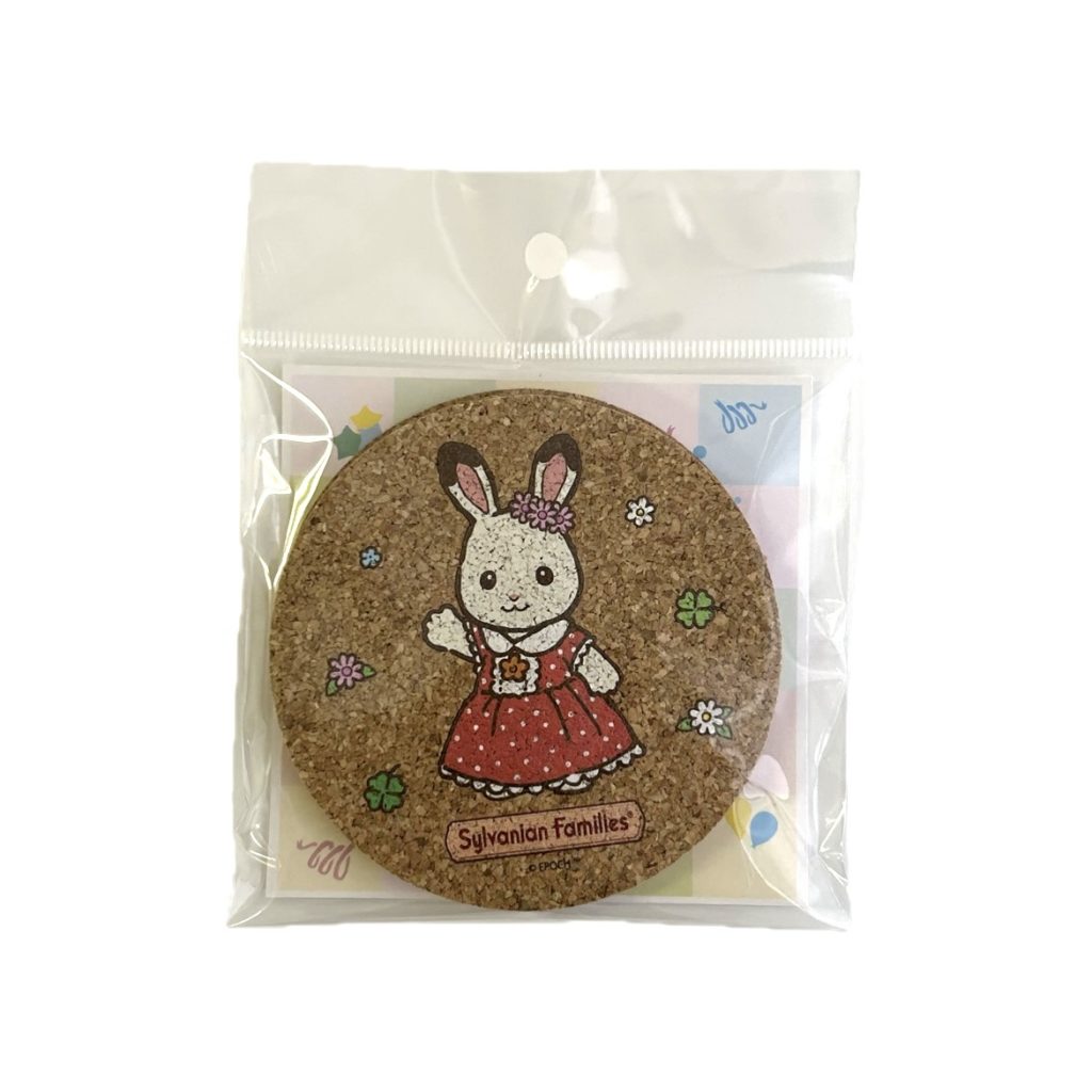 Cork Coaster 4pcs Set 40th Anniversary 2025 Sylvanian Families Calico Critters