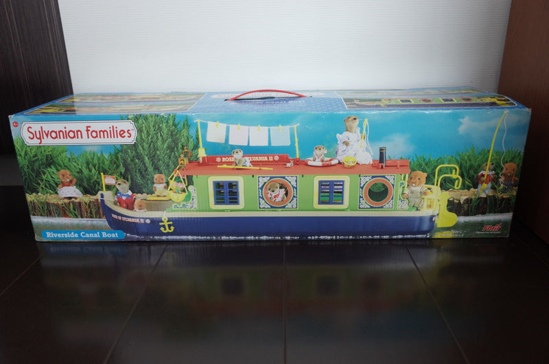 Canal Boat Flair 4358F عائلات سيلفانيان كاليكو كريترز