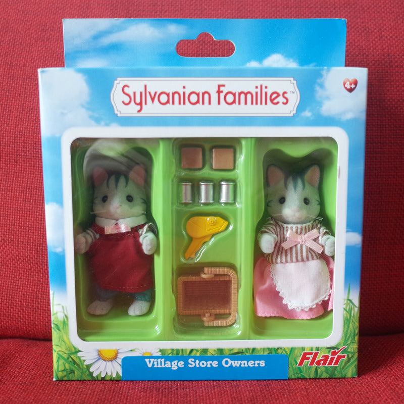 Propriétaires de magasins de village Flair Familles Sylvanian Calico Critters