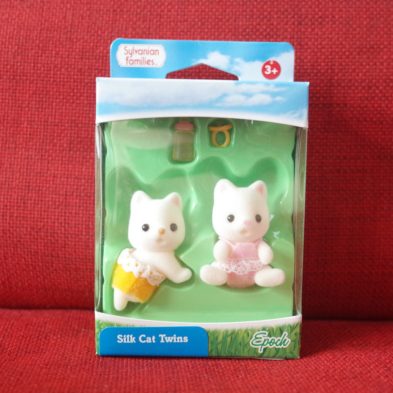 Jumeaux Chats en Soie 5082 Familles Sylvanian Calico Critters