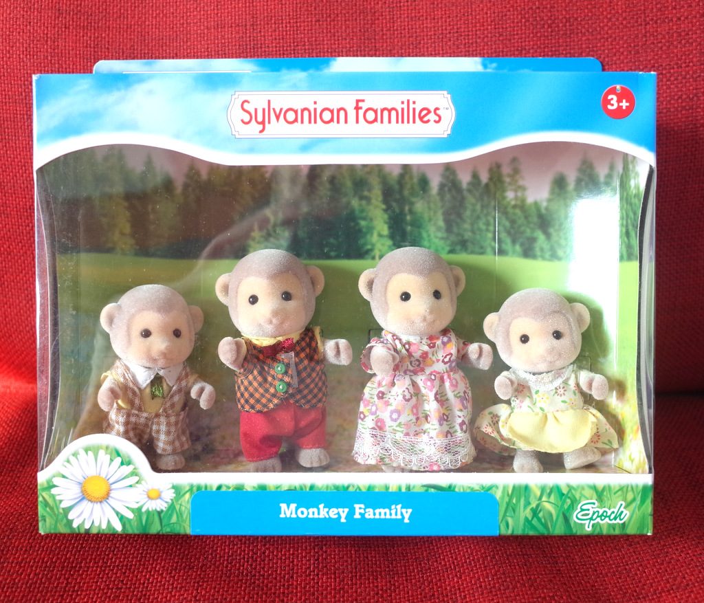 Monkey Family 4434 Sylvanian Families Calico Critters