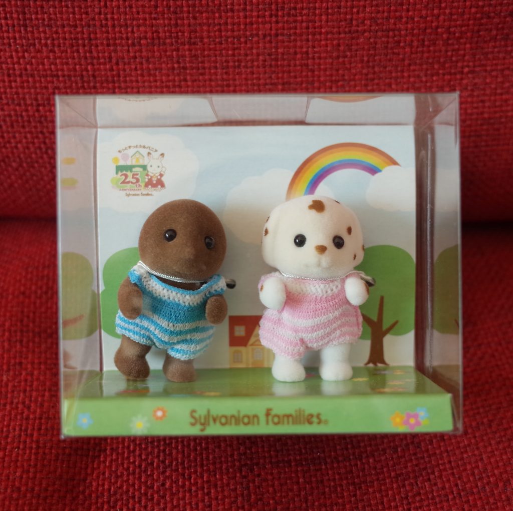 25th Anniversary Mole Dalmatian Baby Pair 2010 Sylvanian Families Calico Critters