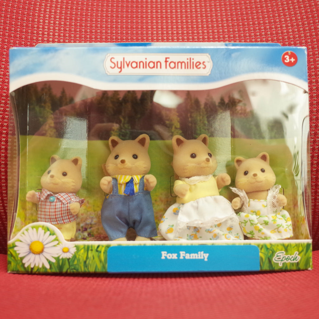 Fox Family 4132 Sylvanian Families Calico Critters
