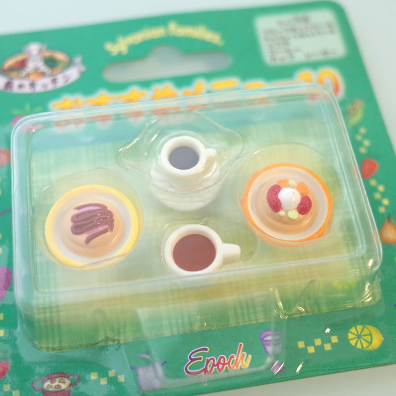 Menu de Cuisine Forestière N°10 MI-33 Familles Sylvanian Calico Critters