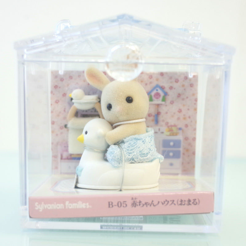 Baby Carry Case Potty Milk Rabbit B-05 2005 Sylvanian Families Calico Critters