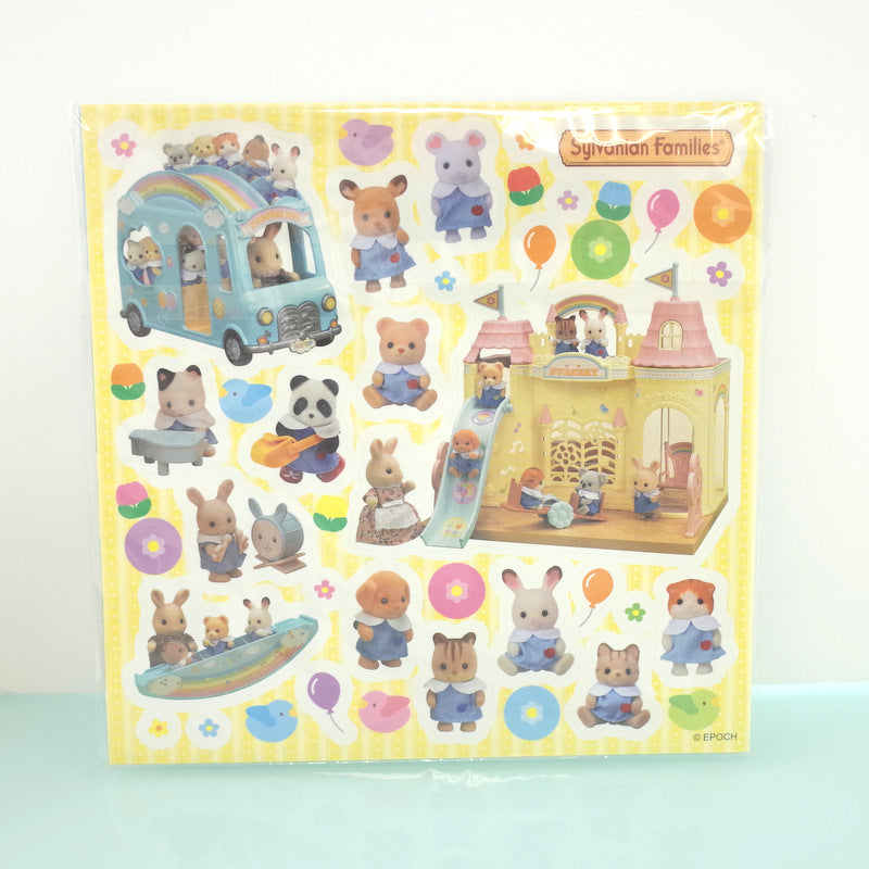 Livre d'autocollants Sylvanian Families Calico Critters