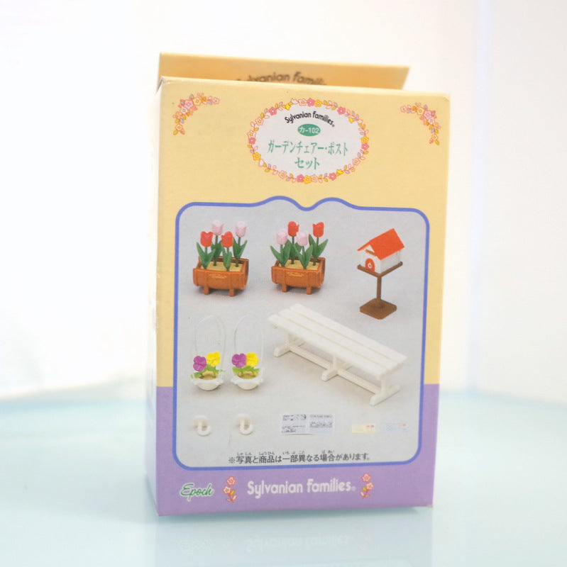 Garden Chair Mail Box Set KA-102 Sylvanian Families Calico Critters