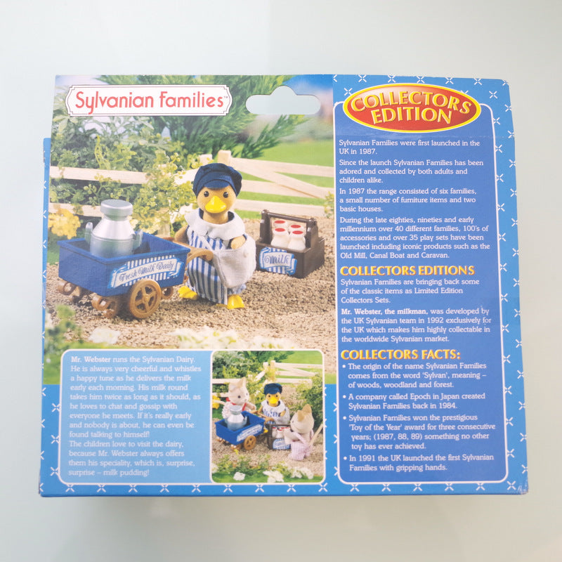 Mr Webster The Milkman Flair Sylvanian Families Calico Critters