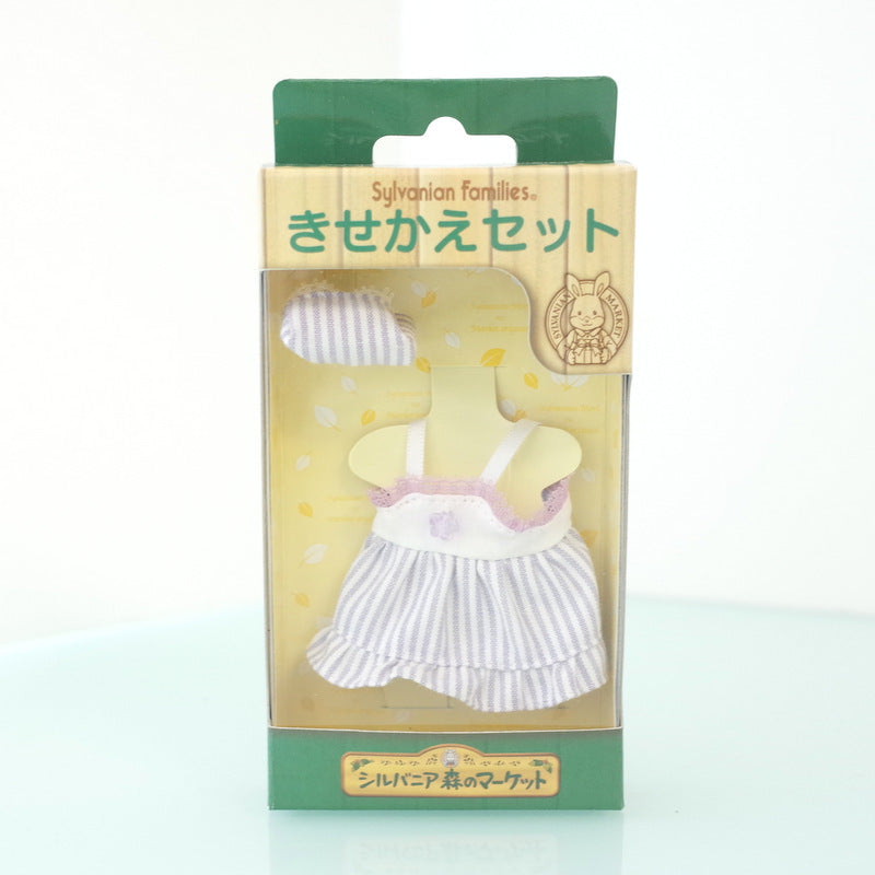 حقيبة فستان قطعة واحدة من فورست ماركت مخططة باللون البنفسجي لأمهات عائلات سيلفانيان وكاليكو كريترز