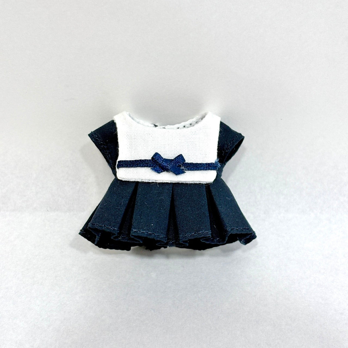 Girls Sailor Dress Navy Ribbon Mayumi Handmade