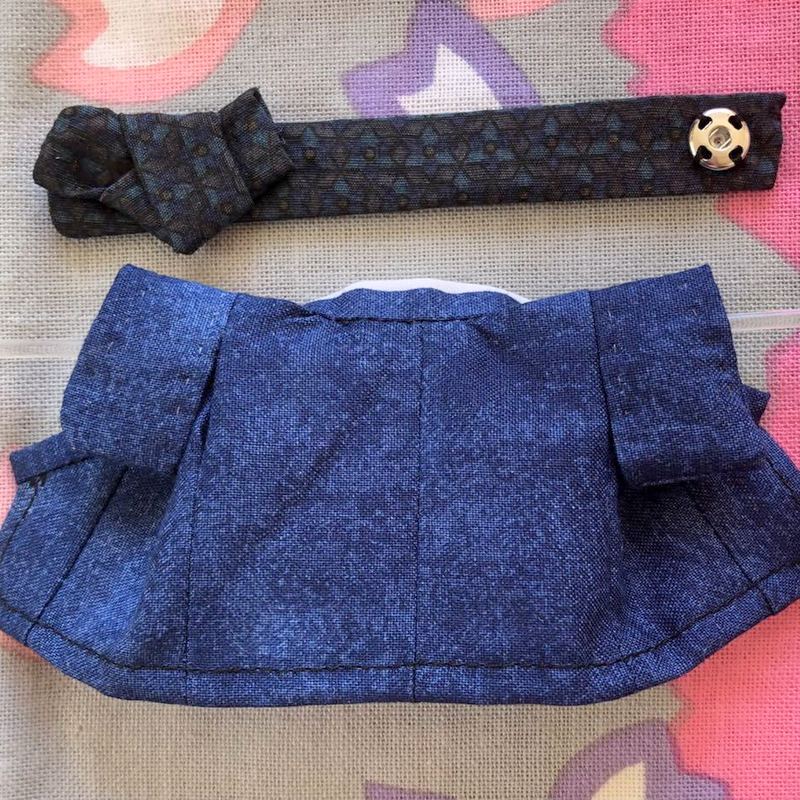 KIMONO FAIT MAIN POUR BROTHER BLUE Fait main au Japon