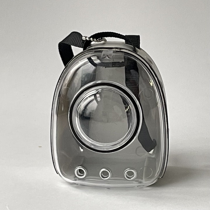 Sac à dos animal capsule jouet 3 gris