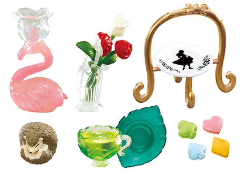 Wonderland Tea Party Complete Set For Dollhouse Miniature Re-ment