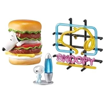 Peanut Snoopy's American Style Goods 7 Meubles Fantaisie Pour Maison de Poupée Re-ment