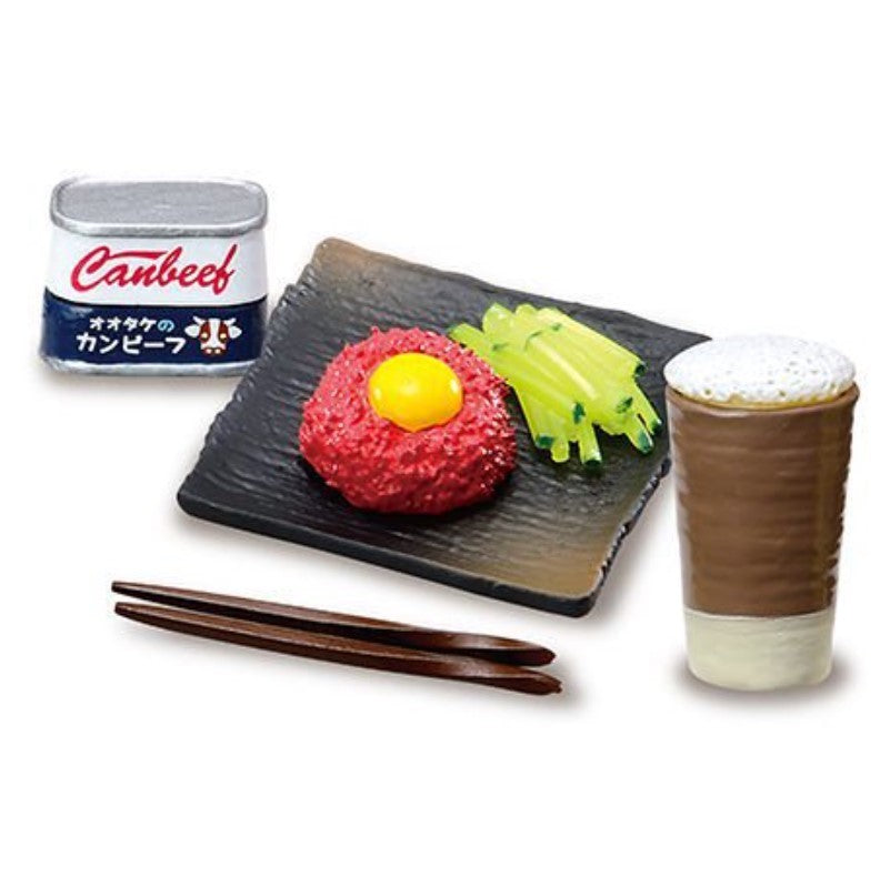 Repas de nourriture japonaise Ohitori Rice N°1 Corned Beef 2021 Re-ment