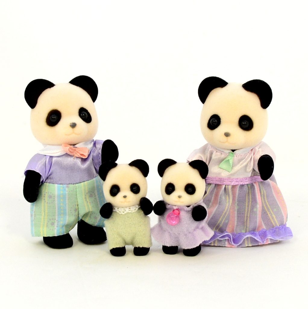 [Used] PANDA FAMILY FS-39 2020 Epoch Japan Sylvanian Families