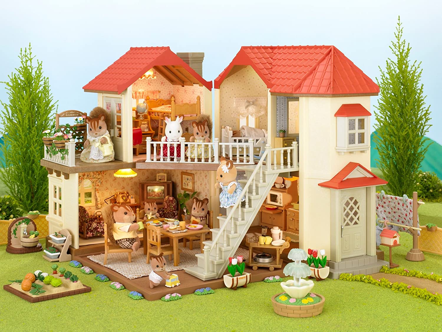 RESTAURANT COUR HA-42 Sylvanian Families