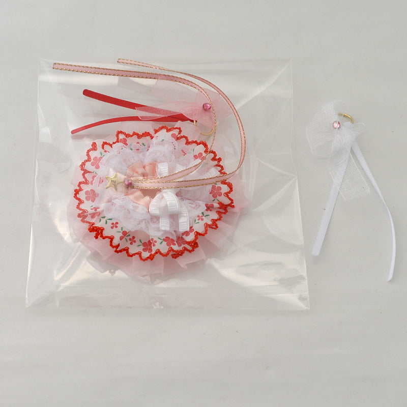 HANDMADE DRESS FOR BABY RED Calico Critters Sylvanian Families