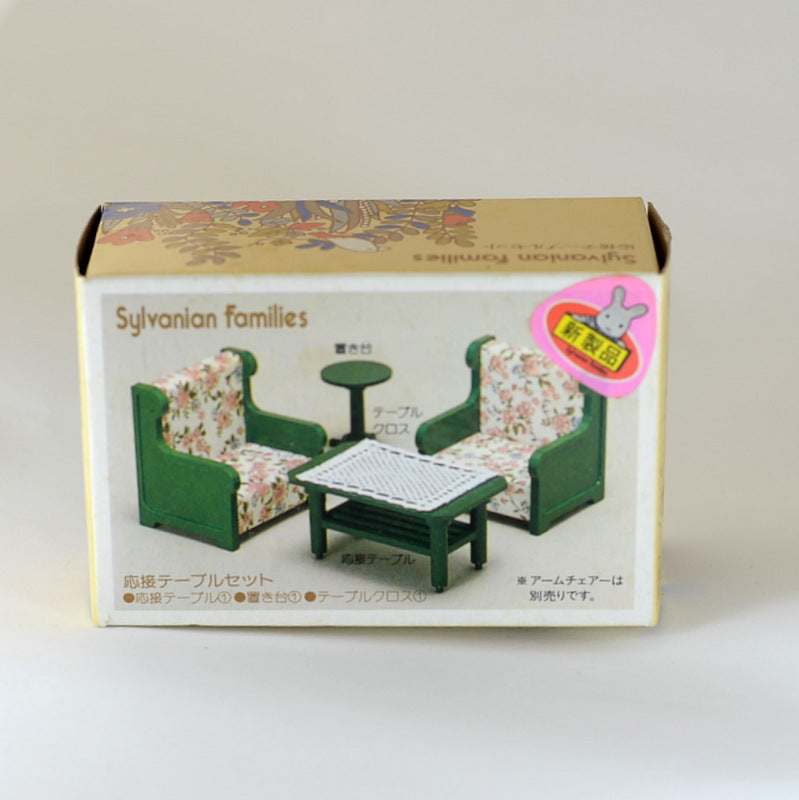 ENSEMBLE DE LIT SUPERPOSÉ VERT KA-47 Familles Sylvanian Vintage Japon