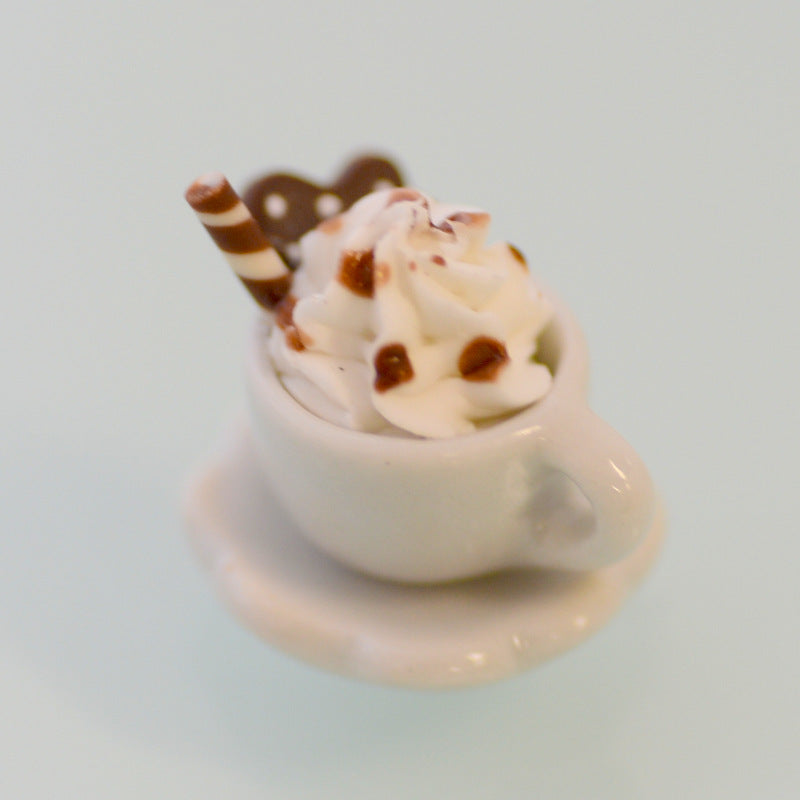 طقم كب كيك لـ 4 قطع صغيرة لمنزل الدمى بحجم 1/12 عائلات سيلفانيان