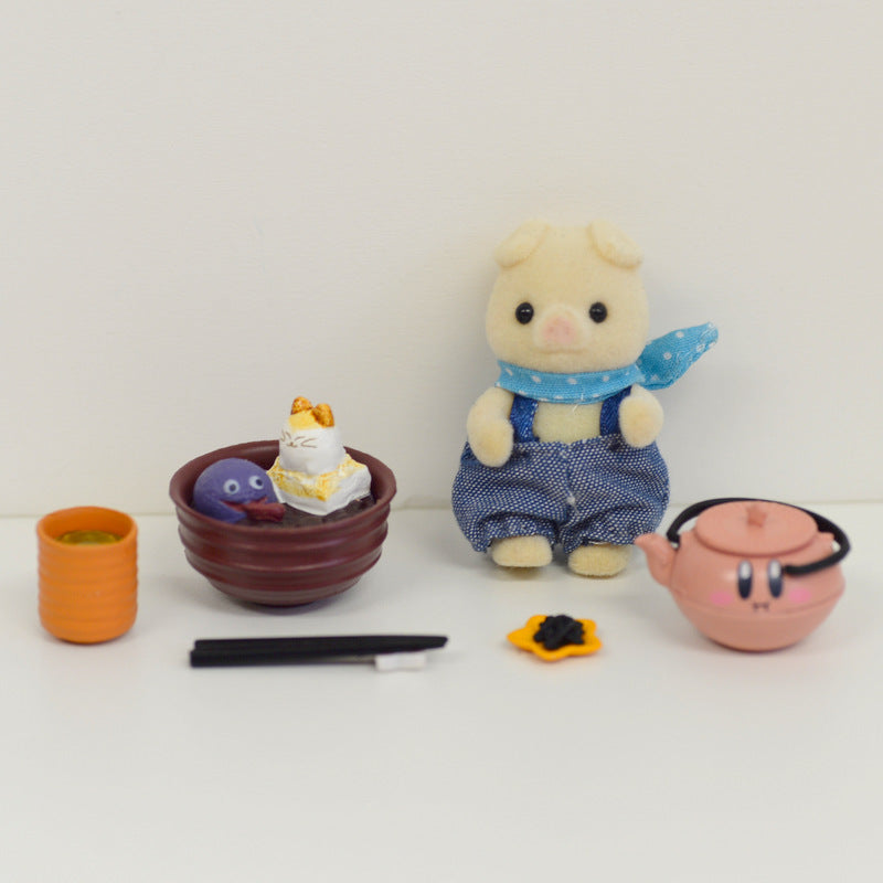 Re-ment KIRBY's TEA-HOUSE 4 SWEET RED-BEANS SOUP for dollhouse