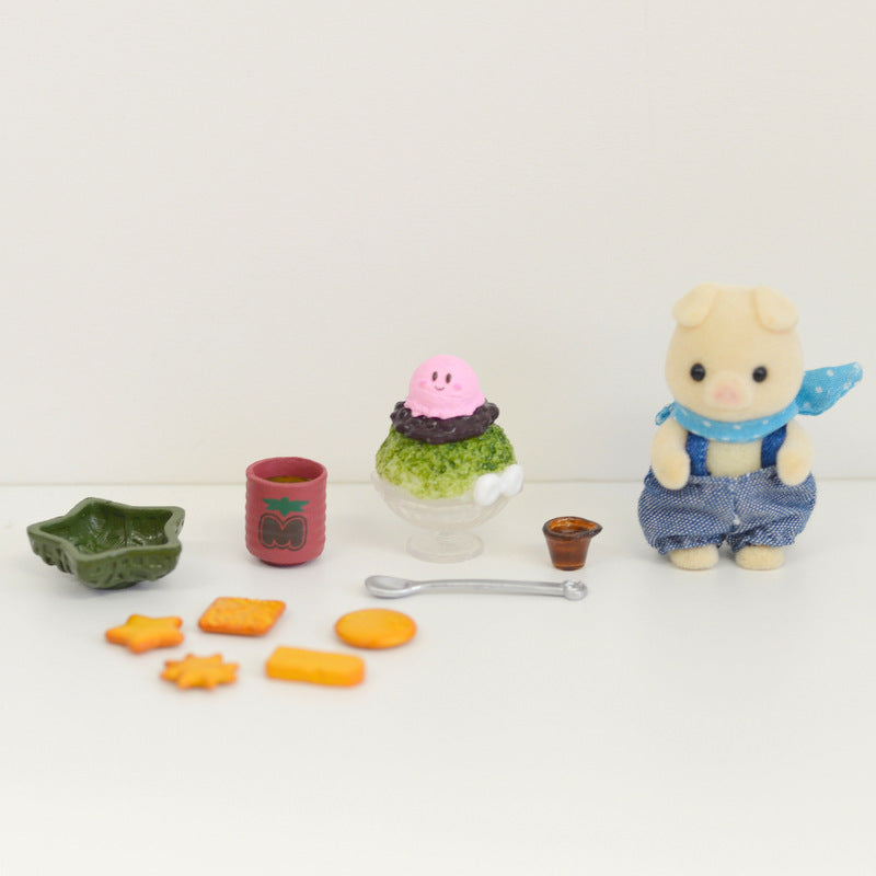 Re-ment KIRBY's TEA-HOUSE 7 GLACE PILÉE pour maison de poupée