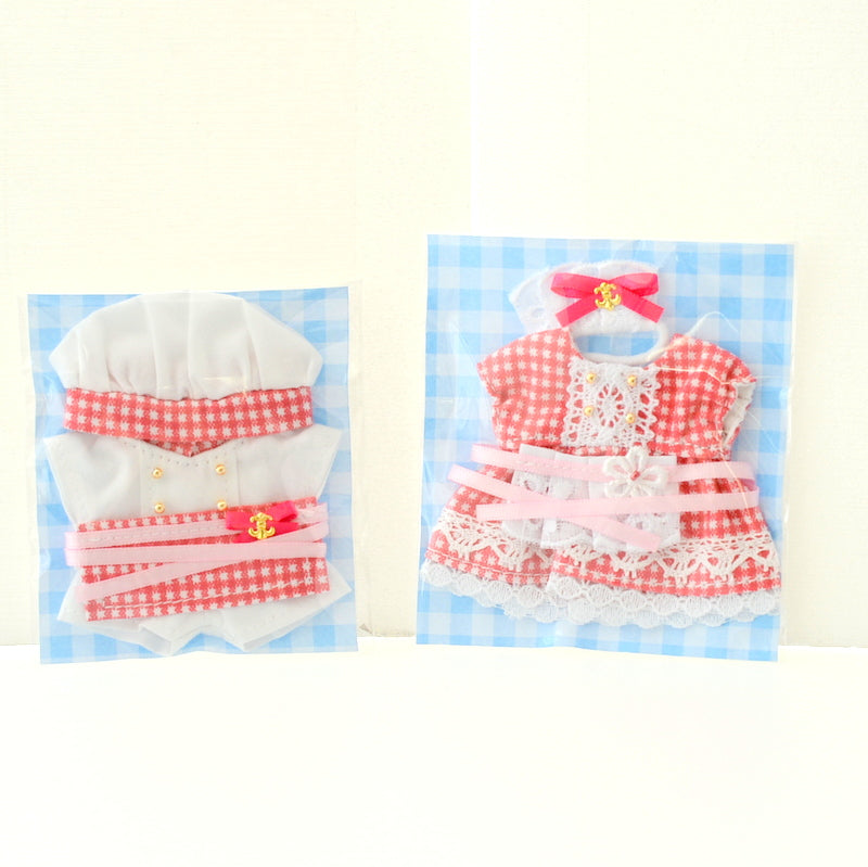 HANDMADE BAKERY UNIFORM RED COOK Japan Sylvanian Families