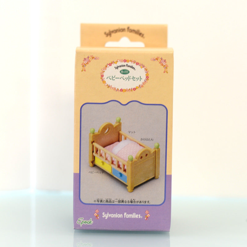 CRADLE SET KA-112 Epoch Japan 2000 Sylvanian Families