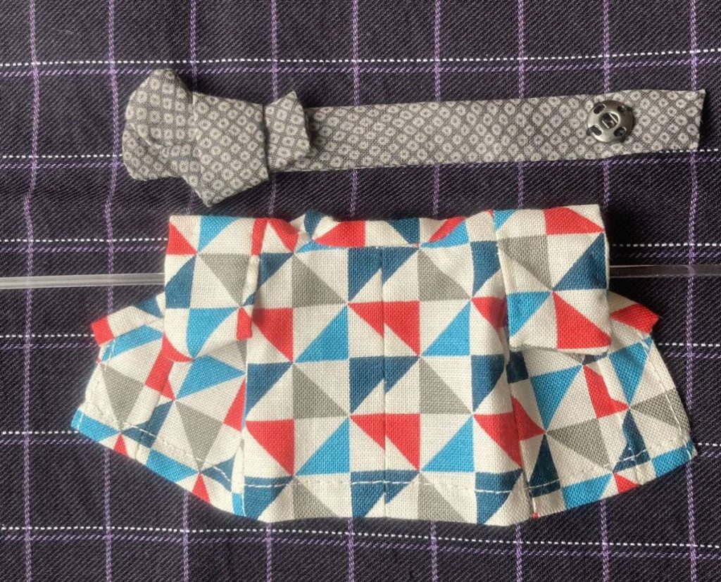 KIMONO FAIT MAIN POUR LE PÈRE TORICOLOR GEOMETRY Calico Critters