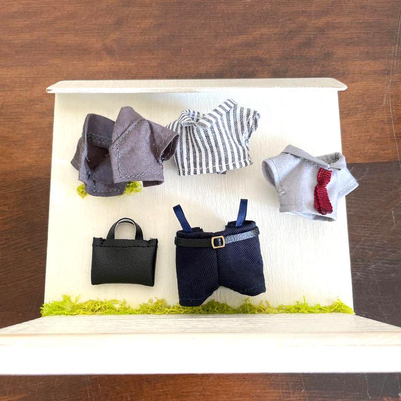 HANDMADE CLOTHES SET FOR FATHER Epoch Japan Sylvanian Families