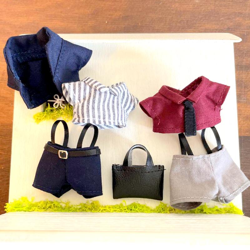 ENSEMBLE DE ROBE FAIT MAIN POUR PÈRE Époque Japon Sylvanian Families