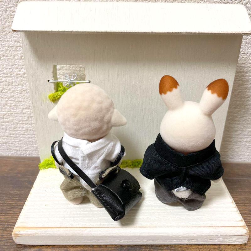 HANDMADE DRESS SET FOR FATHER Epoch Japan Sylvanian Families