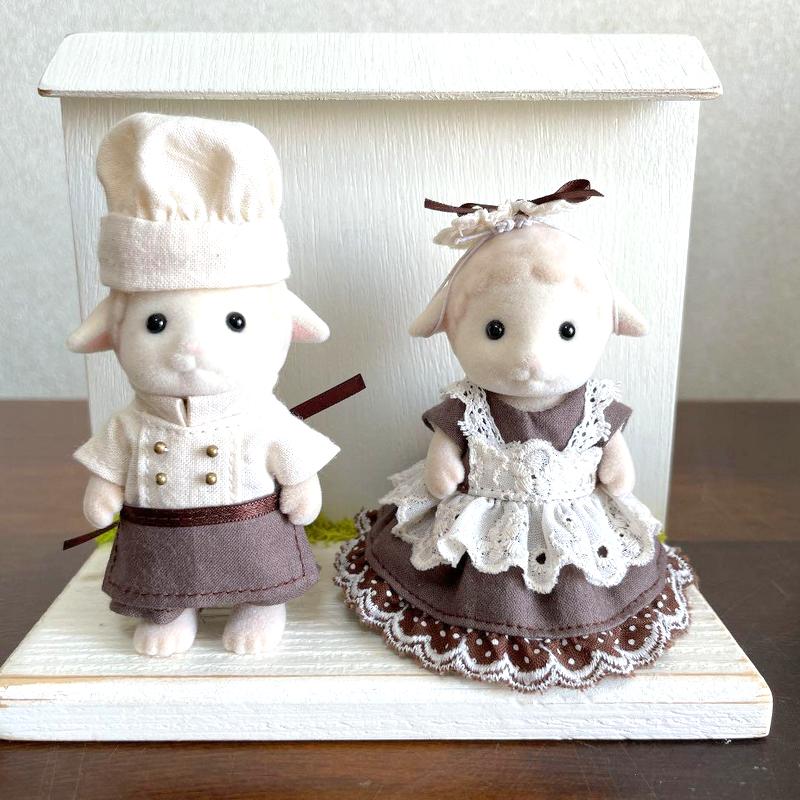 HANDMADE DRESS SET FOR FATHER AND MOTHER Calico Critters Sylvanian Families