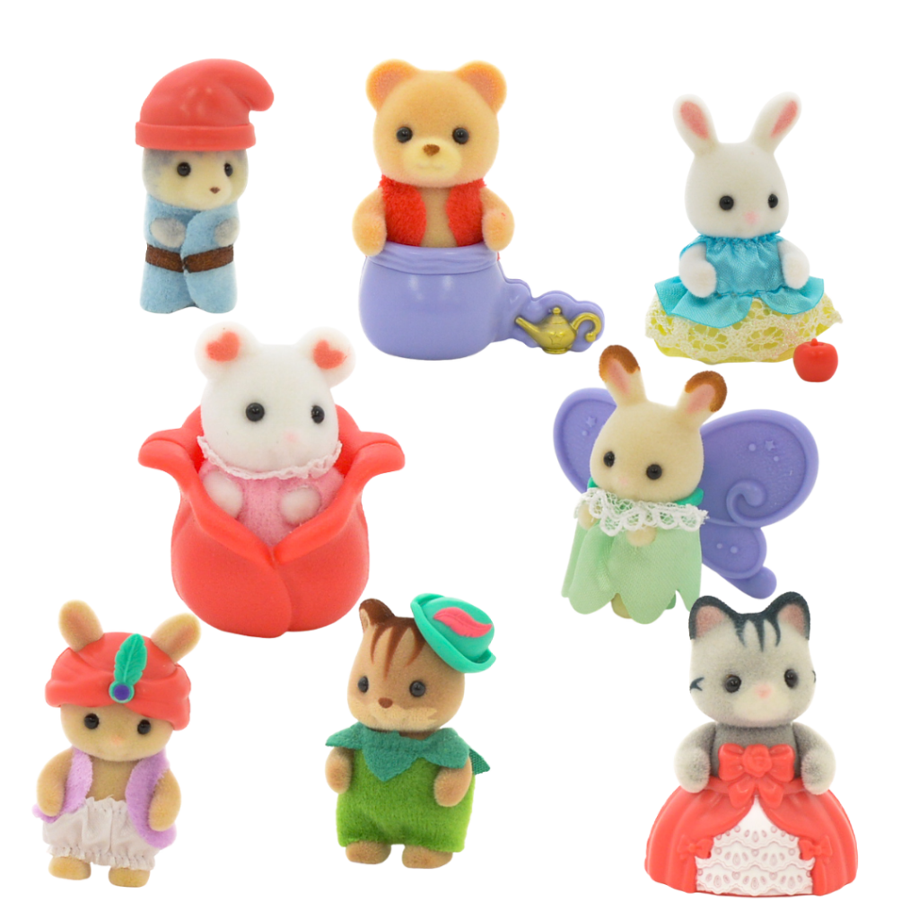 Baby Cuentos de Hadas Serie Juego Completo de 8 Figuras 2022 BB-07 Sylvanian Families Calico Critters