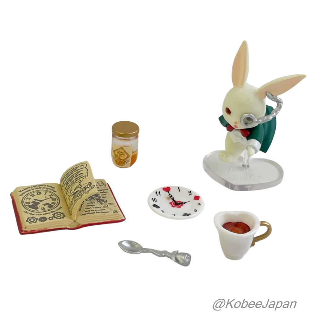 مجموعة حفلة شاي بلاد العجائب الكاملة للدمى المصغرة ريمينت