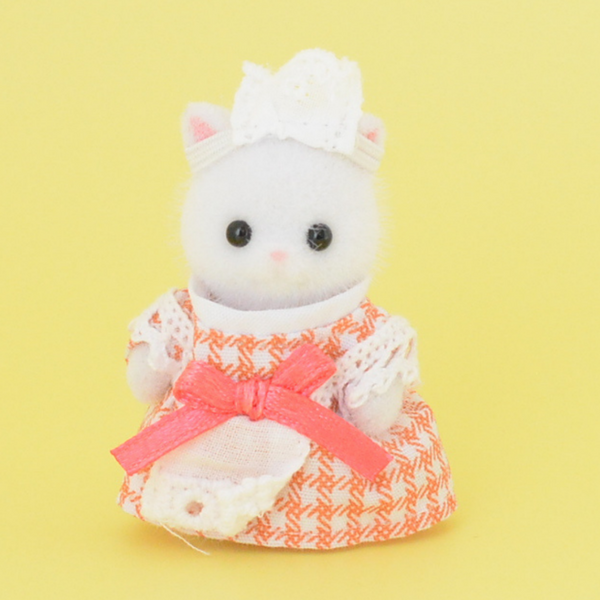 FOREST KITCHEN BABY PERSIAN CAT WAITRESS Sylvanian Families