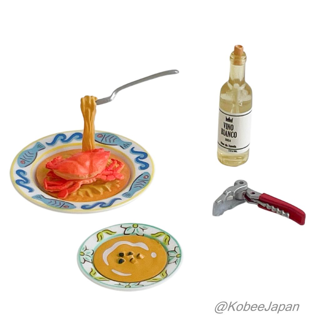A Small Street Corner Trattoria BUONO All 8 type set Re-ment