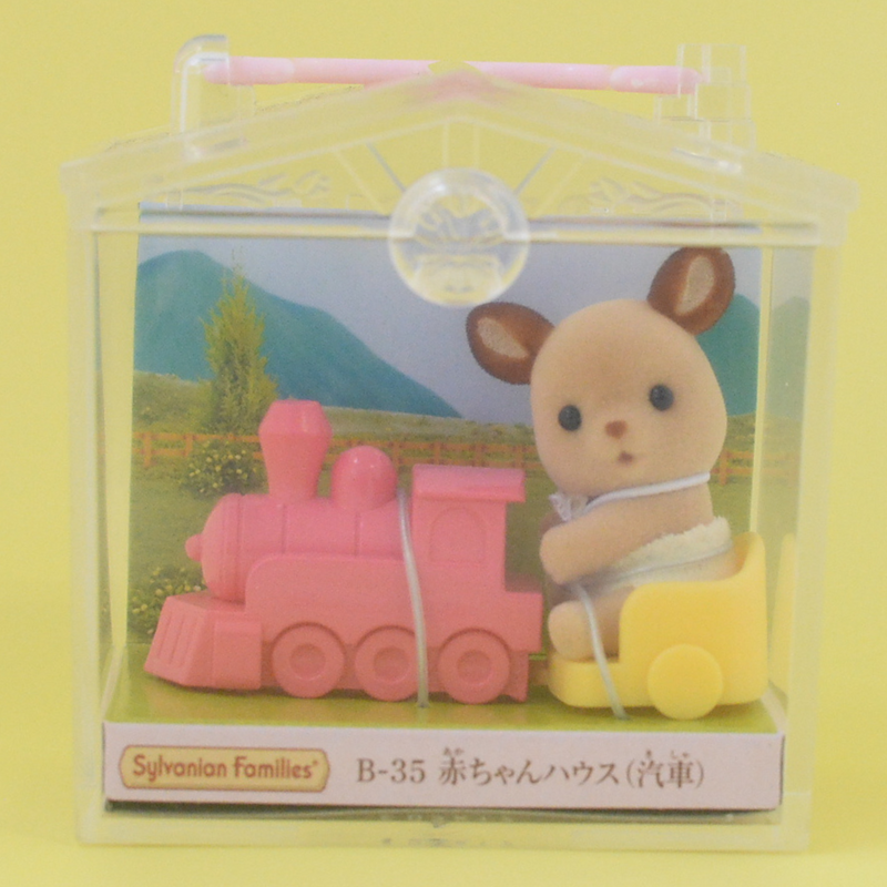 BABY CARRY CASE LOCOMOTIVE DEER B-35 Japan Sylvanian Families