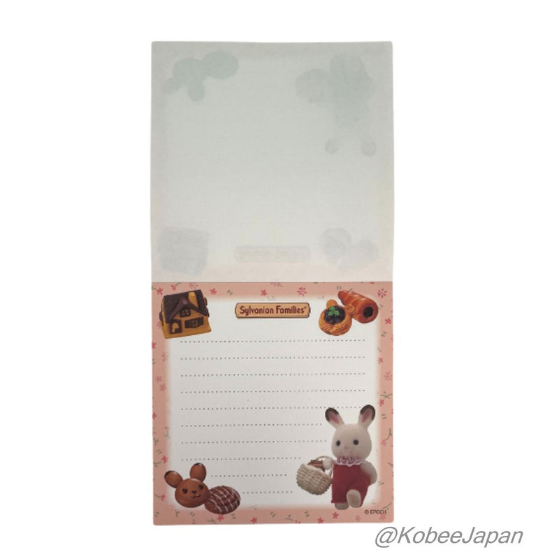 Stationary SQUARE NOTEPAD BREAD Epoch Sylvanian Families