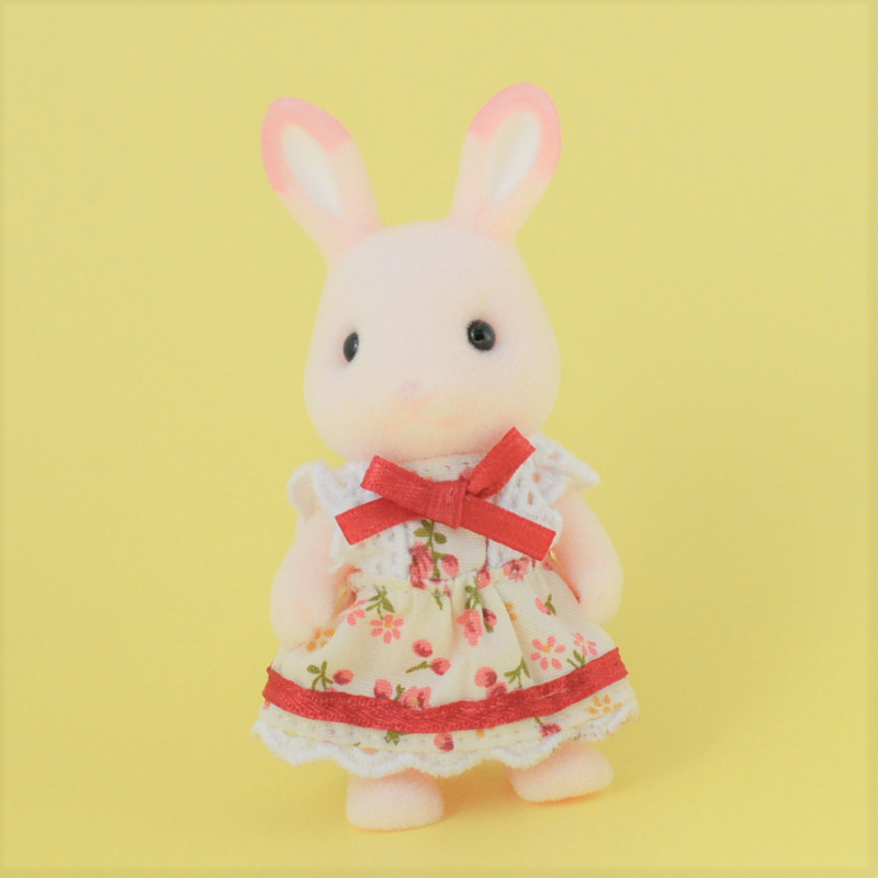 PINK RABBIT STRAWBERRY RABBIT GIRL Japan Sylvanian Families